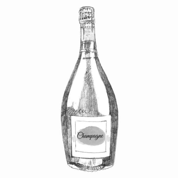 champagne 75cl bottle